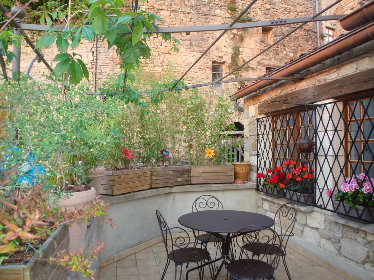 D'Ici Et D'Ailleurs Bed and Breakfast Cordes Sur Ciel Exteriör bild